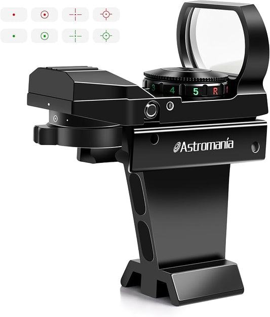 Astromania Red Dot Finderscope for Telescope Deluxe Finder, StarPointer Red Dot by AstromaniaOptics