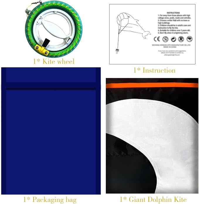 HENGDA KITE 3D Kite for Kids and Adults, Excellent Fabric and Structure - Image 8