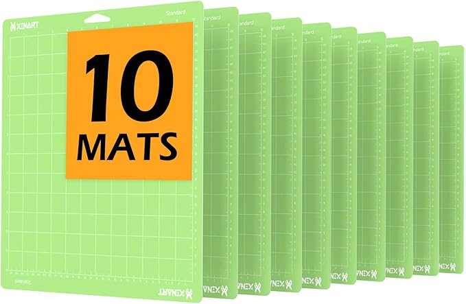 Xinart Cutting Mats for Cricut Maker 3/Maker/Explore 3/Air 2 Standard Adhesive by XINART