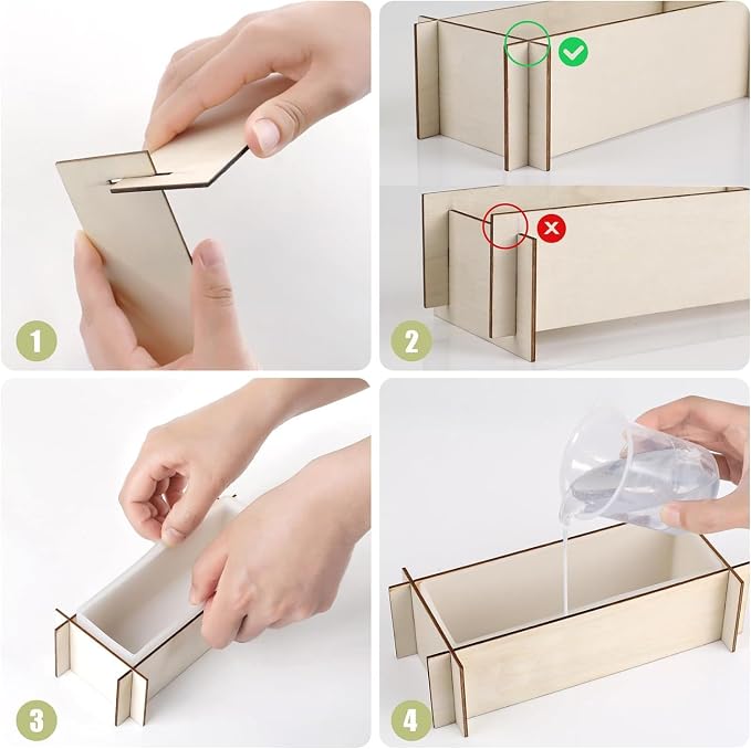 Rectangle Silicone Resin Mold - Image 3