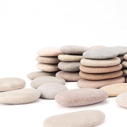 Painting Rocks, 2.23"-3.68" River Rocks, Flat Stones - Image 5