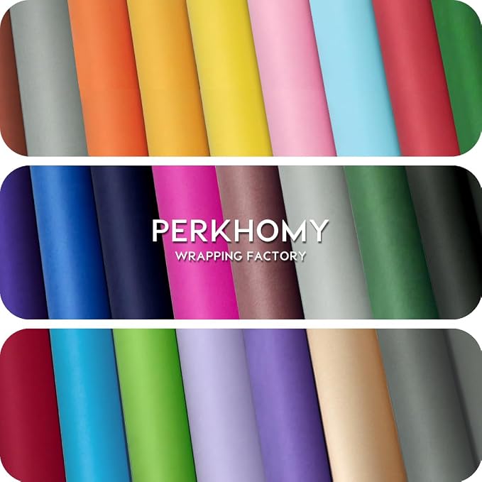 PerkHomy Lake Blue Kraft Paper Roll 36" x 1 - Image 6