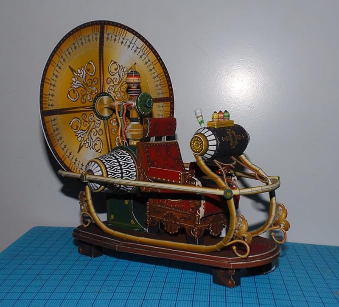 NZPOST Time Machine DIY Handcraft Paper Model KIT by Unknown