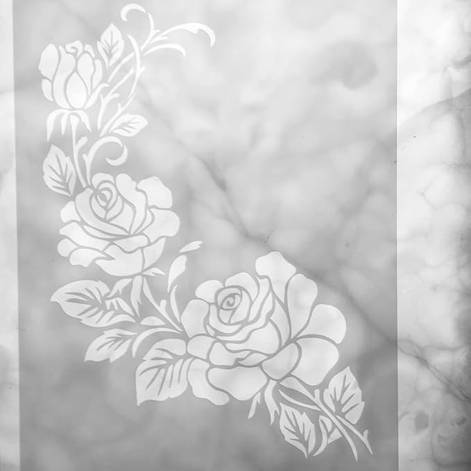 TIAMECH A4 Reusable Flower Stencil - Image 4