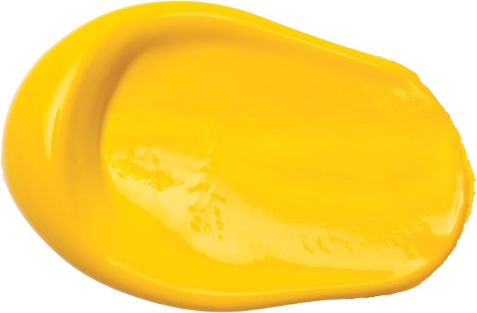 Liquitex BASICS Acrylic Paint, 946ml Jar, Cadmium Yellow Medium Hue - Image 2