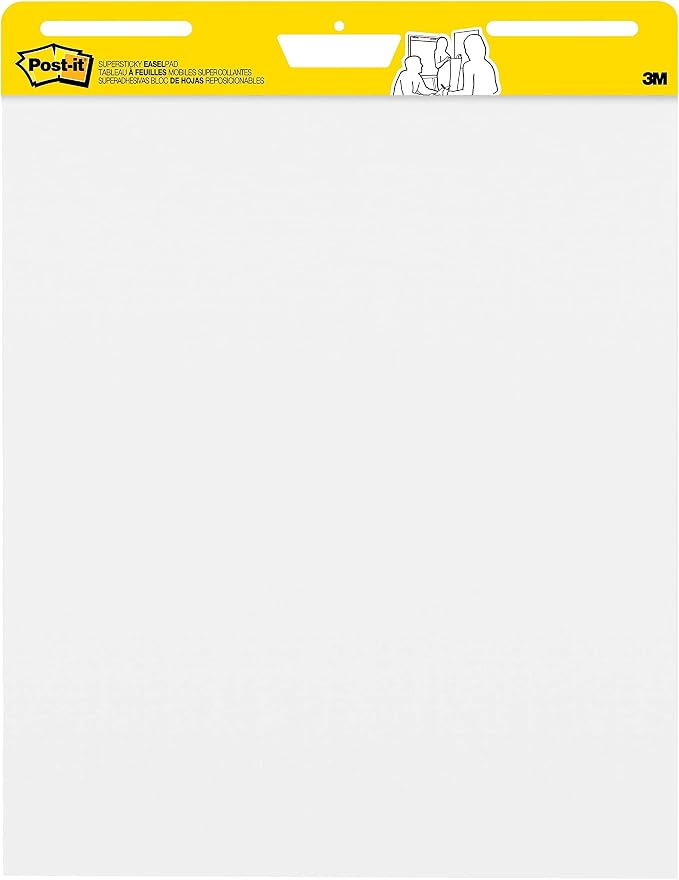 Post-it Super Sticky Easel Pad, 25 x 30 Inches, 30 Sheets/Pad, 6 Pads, Large - Image 11