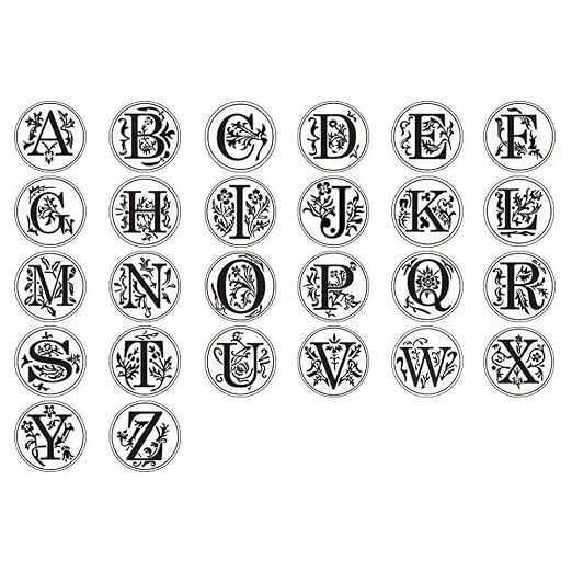 Medieval Vintage Initial Alphabet Wax Seal Stamp, Brass Head Wooden Handle - Image 7
