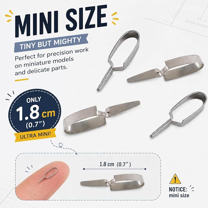 metal Stainless steel mini clamps - Image 2