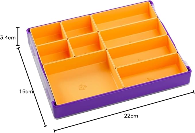Token Silo Convertible | Store & Organize Board Game Tokens | 9 Removable Trays - Image 3