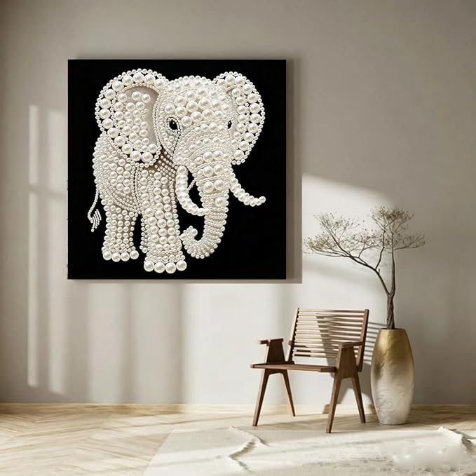 GEMFAMILY Elephant Diamond Pearl Art Kits - Image 4