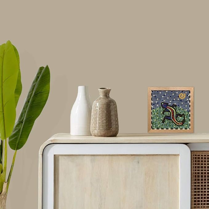 Complete Mosaic Kits for Adults: Unleash Your Creativity, Square 7inch Reptile - Image 2