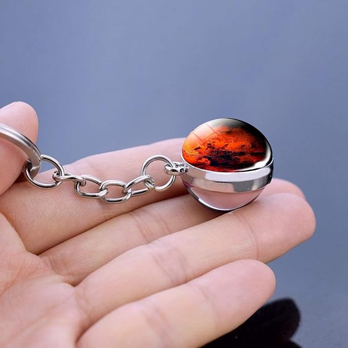 JWPavilion Solar System Planet keychain Accessories Pendant Glow In The Dark - Image 3
