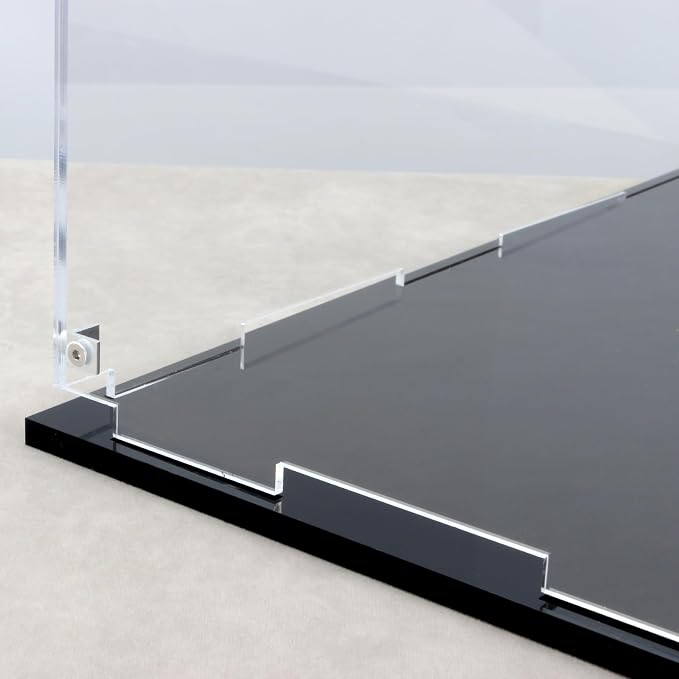 13 Inch Clear Self Assembly Acrylic Display Case, Display Box Storage Holder - Image 6
