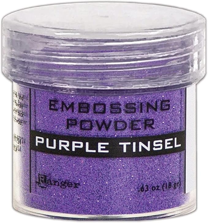 RANGER INDUSTRIES EMBOSSING POWDER PURP TINSL, us:one size by Unknown