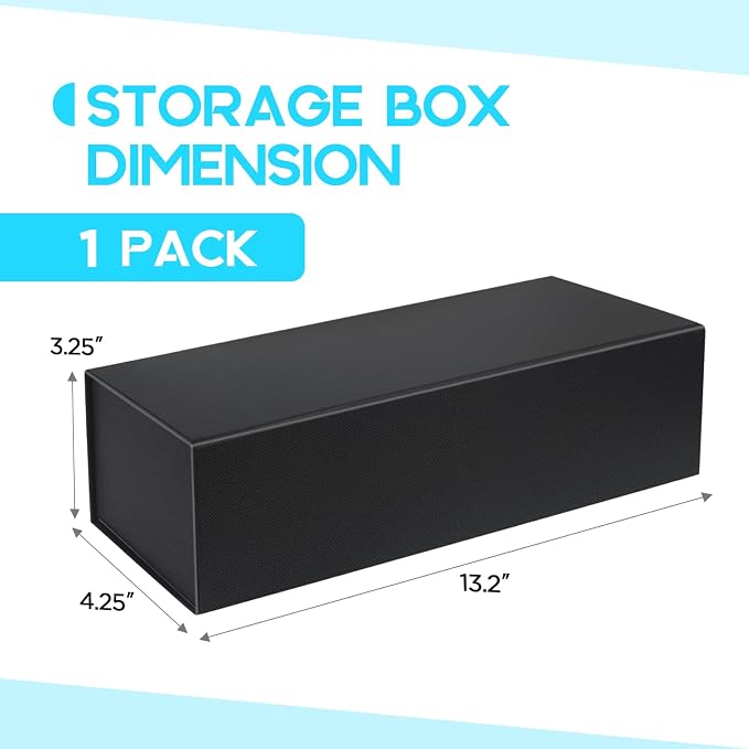 Vowcarol Trading Card Storage Box, Top loader Storage Box, Trading Card Holder - Image 3