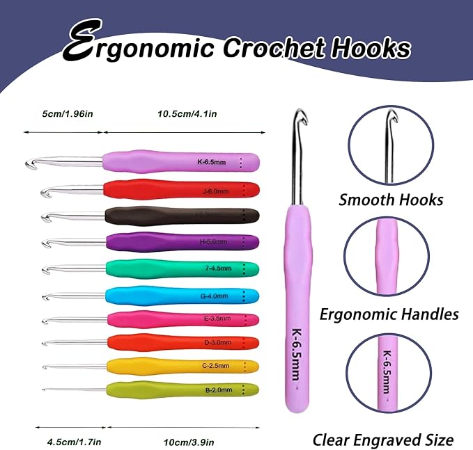 Yarniss Crochet Kit for Beginners, All in One Crochet Kits - Image 8