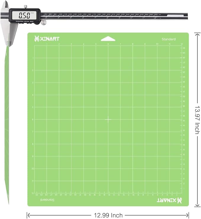 Xinart Cutting Mats for Cricut Maker 3/Maker/Explore 3/Air 2 Standard Adhesive - Image 4