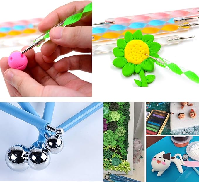 14 Pcs Dotting Tools Ball Styluses - Image 4