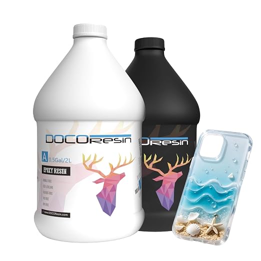 FDA Compliant Food Safe Epoxy Resin 1 Gallon Kit by DOCOResin