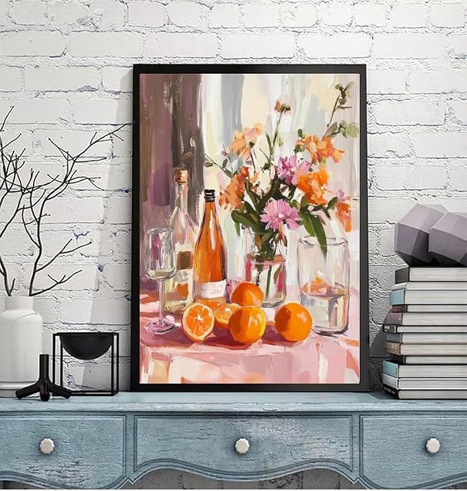 5DDIYART Paint by Numbers for Adults Beginner, Citrus Breakfast Table Paint by - Image 4