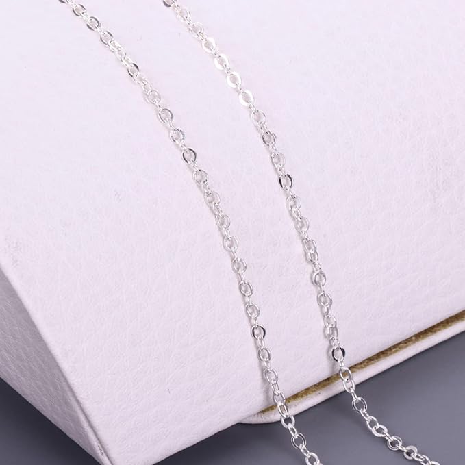 Jishi 80ft Necklace Chains Jewelry Making Chain Link Rolls Bulk 2mm - Image 4