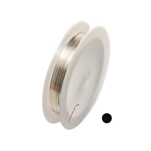 925 Sterling Silver Wire, 21 Gauge, Half Hard, 25FT by CRAFT WIRE | Sterling by CRAFTWIRE