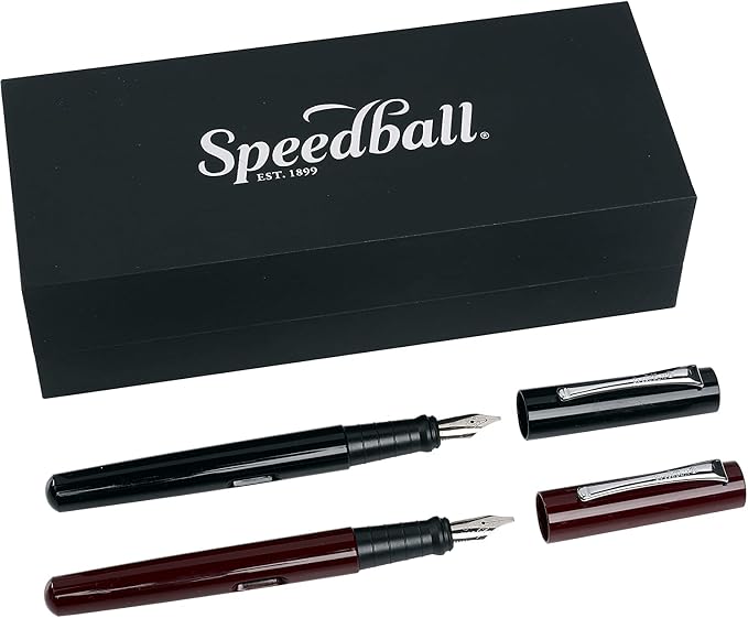 Speedball 002907 Calligraphy Fountain Pen Gift Set by SpeedballArt