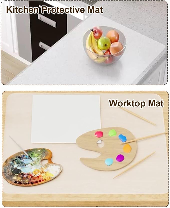 Large Crafting Silicone Mat, Epoxy Resin, Scrapbooking, Heat Resistant Nonstick - Image 3