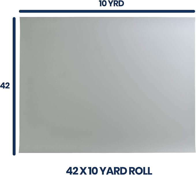 Pacific Arc Vinyl Board Cover. Self Healing and Stain Resistant Gray/White Sheet - Image 2