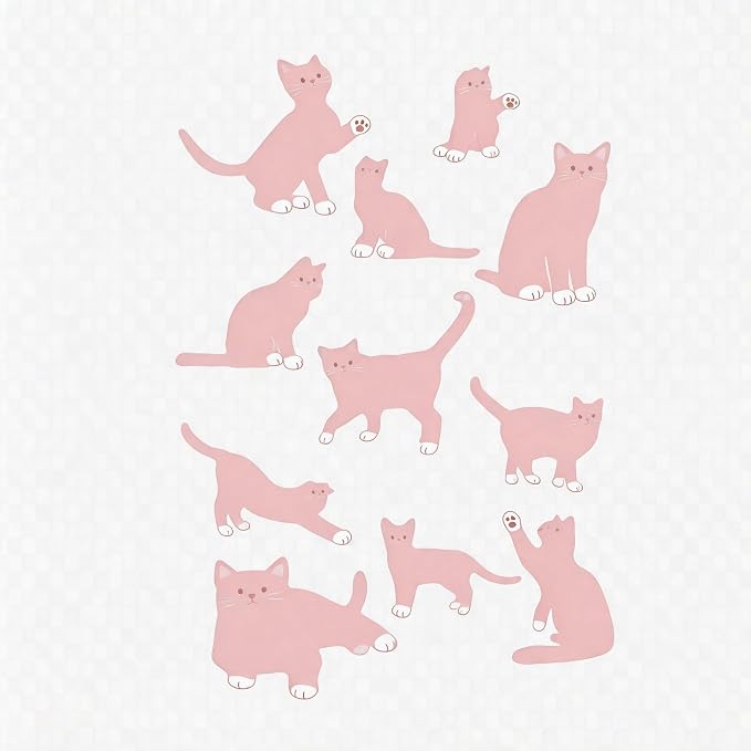 TIAMECH A4 Reusable Cat Silhouette Stencil - Image 4