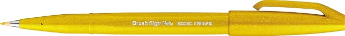 Pentel Fude Touch Sign Pen, Felt Pen Like Brush Stroke by PentelofAmerica