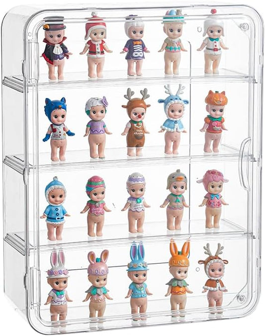 BOHOIDEE 4 Tiers Clear Display Case by BOHOIDEE-CreativeDisplay