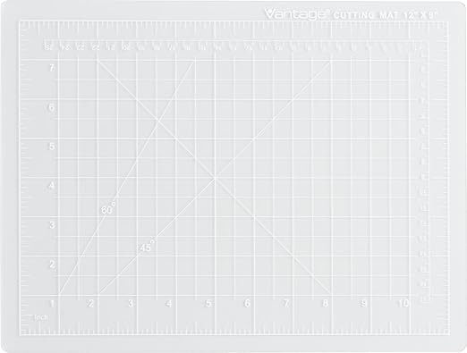 Dahle Vantage 10680 See-Through Premium Self-Healing Cutting Mat, 1/2" Grid by Dahle