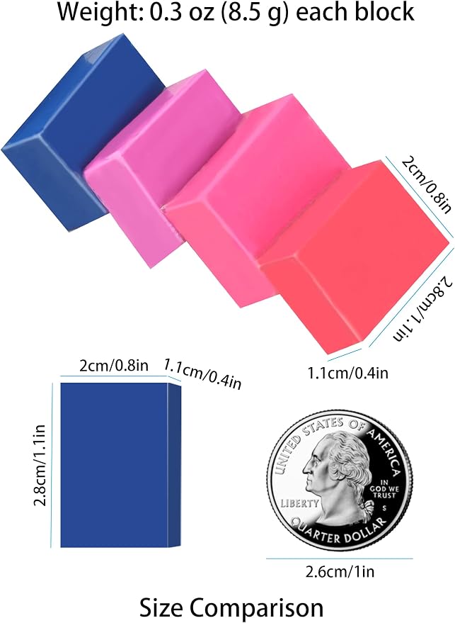 Tomorotec 32 Colors Polymer Clay Kit, 9.6 oz Soft Oven Bake Clay - Image 2