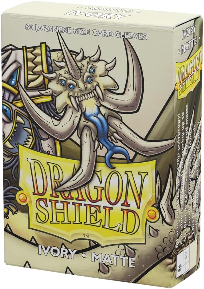 Dragon Shield | Japanese Size Card Matte Sleeves | 60 CT by DragonShield