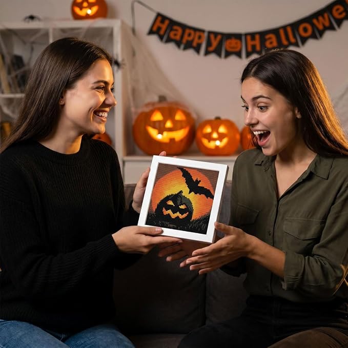 WUSARPLY Halloween Stamped Cross Stitch Kits - Image 8