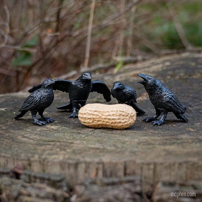 Archie McPhee Murder of Crows Figures | Set of 4 - Image 4