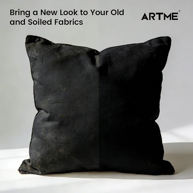 ARTME Black Fabric Paint, 8.45 oz Fabric Paint - Image 4