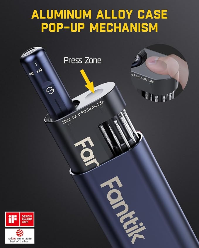 Fanttik F2 Master Mini Cordless Rotary Tool Kit - Image 5