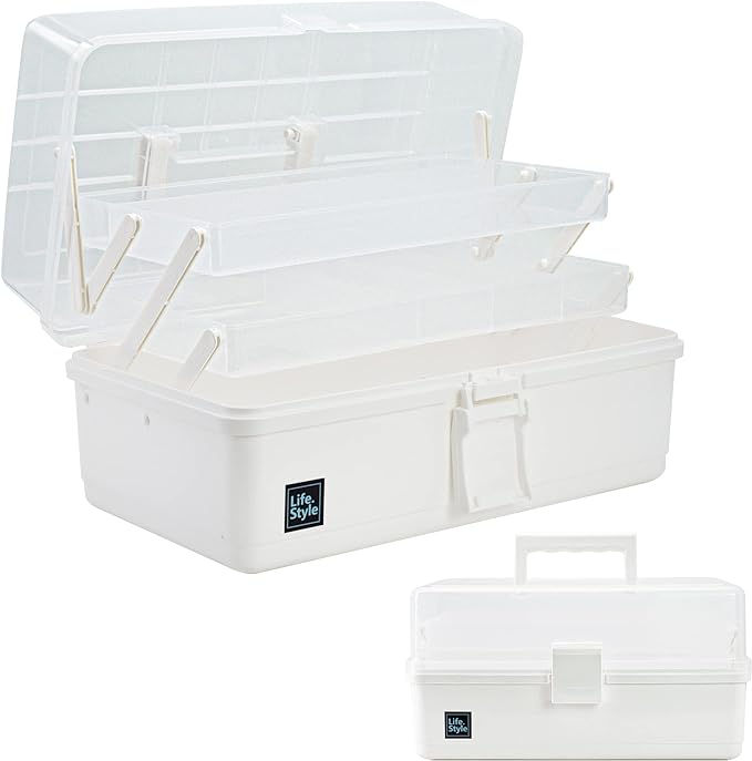 Creahaus 13 inch Art Craft Organizer Storage Box by Creahaus