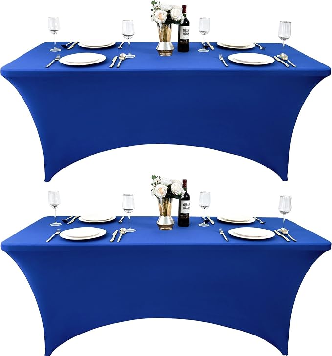 2-Pack 4ft Spandex Table Covers by Unknown