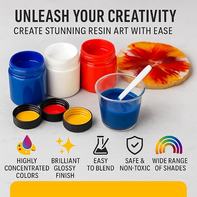 Royal Amethys Purple Epoxy Resin Pigment Paste XL – Opaque Epoxy Dye & High - Image 3