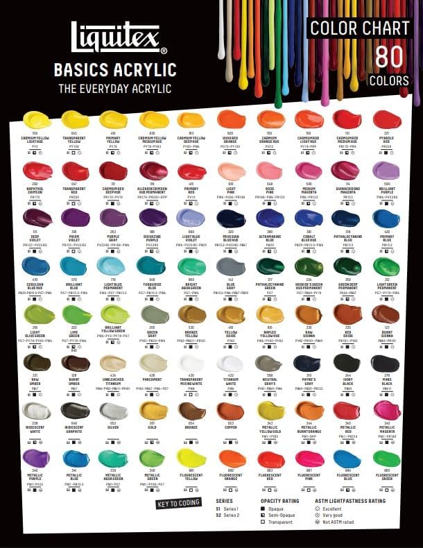 Liquitex BASICS Acrylic Paint, 118ml Tube, Brilliant Purple - Image 5