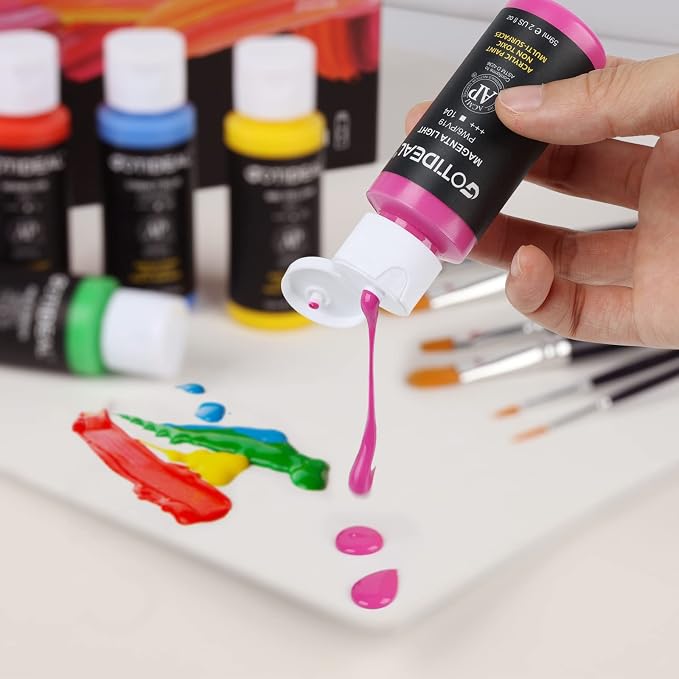 GOTIDEAL Acrylic Paint Set - Image 8
