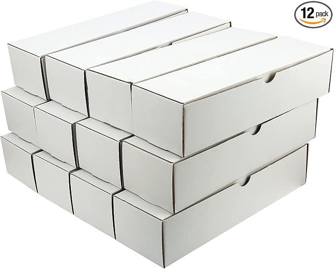 Top loader-Card Storage Box, Corrugated Cardboard Toploader Storage Box by EBOAUSI
