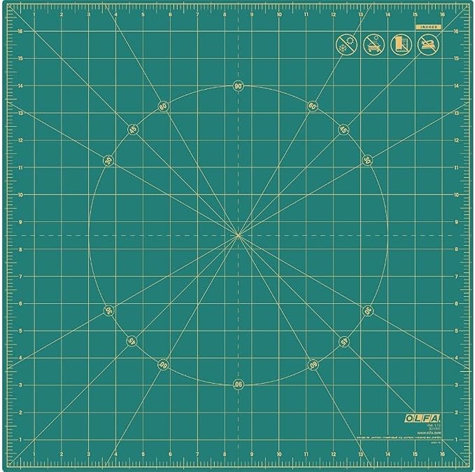 OLFA 17" x 17" Rotating Cutting Mat by OLFA
