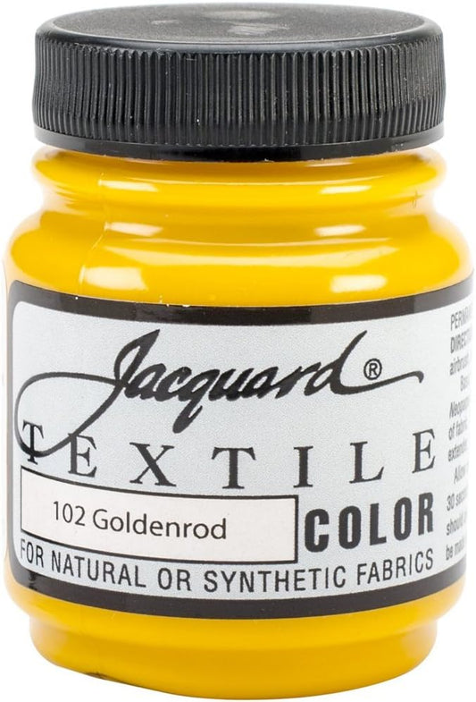 Jacquard Fabric Paint 2.25 Oz Goldenrod by Jacquard
