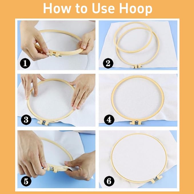 Punch Needle Kits for Beginners Hydrochoerus in Water 20x20cm-2 | Easy for - Image 4