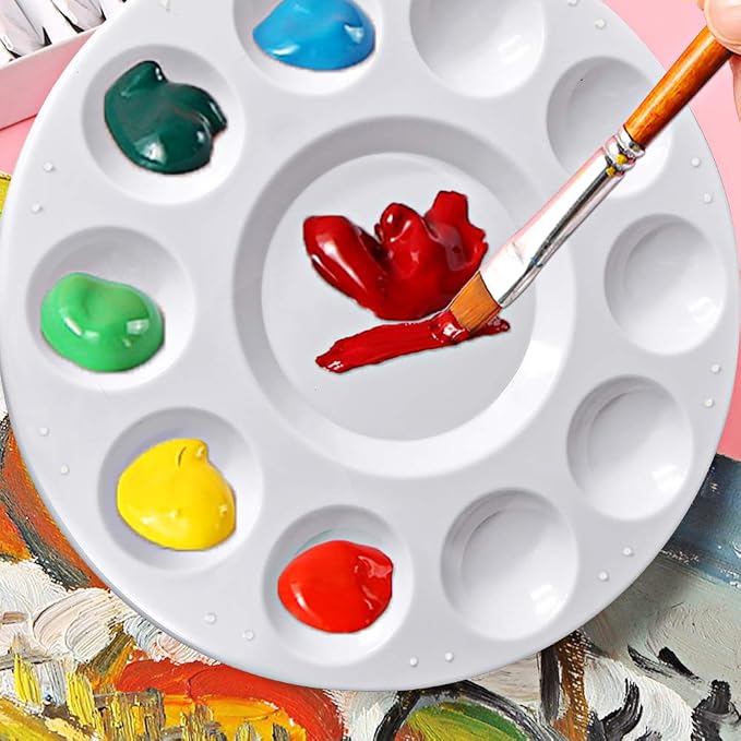4pcs Paint Tray Palettes, Paint Pallet, Plastic Palette - Image 2