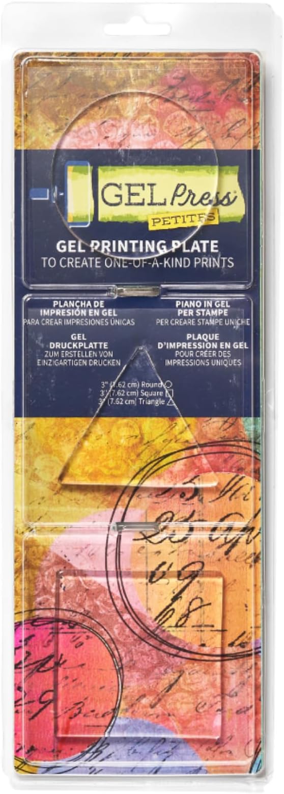 Gel Press Petites Monoprinting Plates 3 piece by GelPress